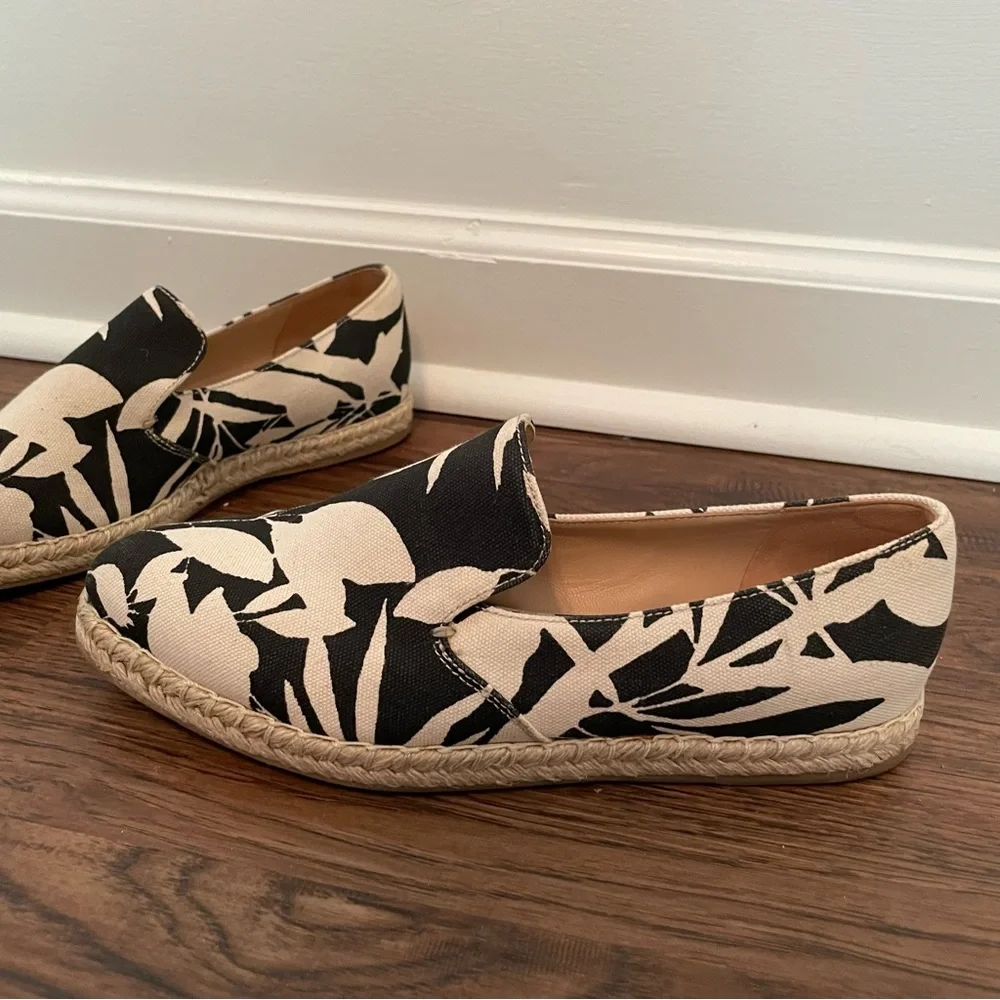 M. Gemi Agio Floral Tropical Print Espadrilles Sz 37.5